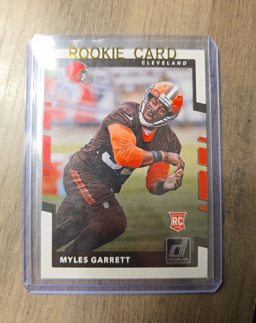 2017 Panini Donruss #356 Myles Garrett — front
