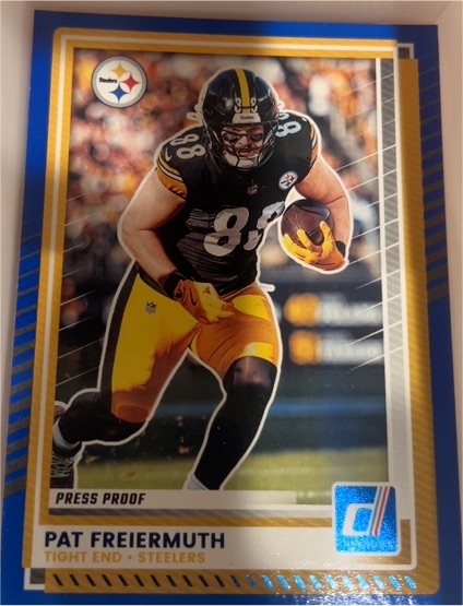 2025 Panini Donruss #227 Pat Freiermuth Press Proof — front