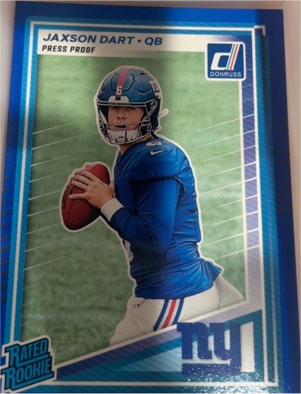 2025 Donruss #400 Jaxson Dart — front