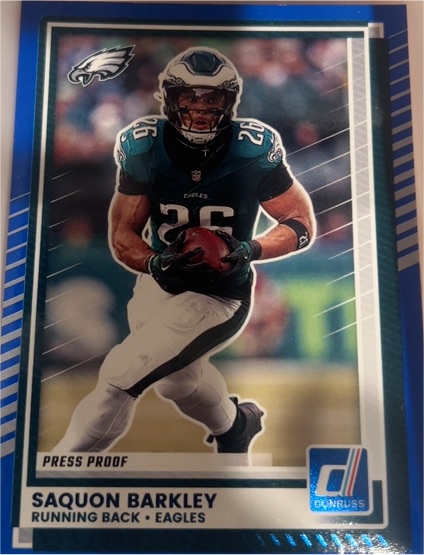 2025 Donruss #20 Saquon Barkley — front