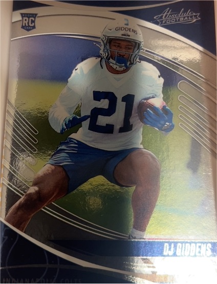 2025 Panini Absolute #118 DJ Giddens — front