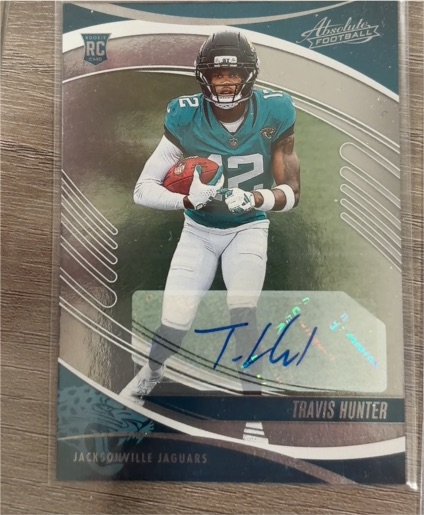 2025 Panini Absolute #186 Travis Hunter — front