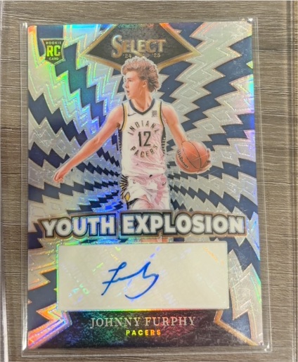 2024-25 Panini Select Youth Explosion #YE-FUR Johnny Furphy — front
