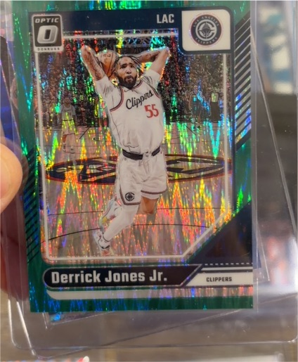 2024-25 Panini Donruss Optic #71 Derrick Jones Jr. — front