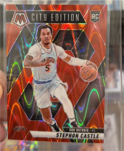 2024-25 Panini Mosaic City Edition #290 Stephon Castle — front