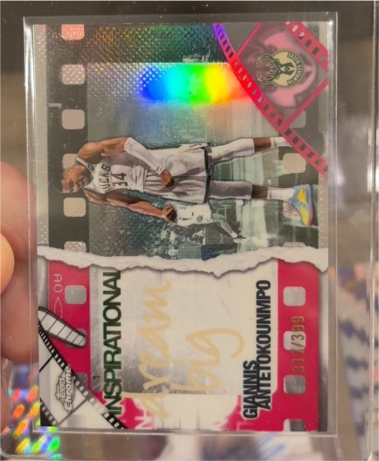 2025-26 Topps Chrome #IP-3 Giannis Antetokounmpo Inspirational — front