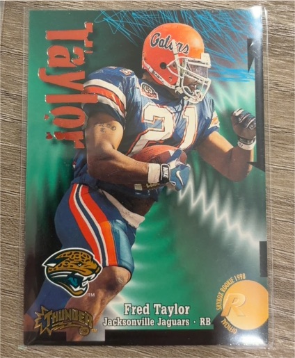 1998 SkyBox Thunder #248 Fred Taylor — front