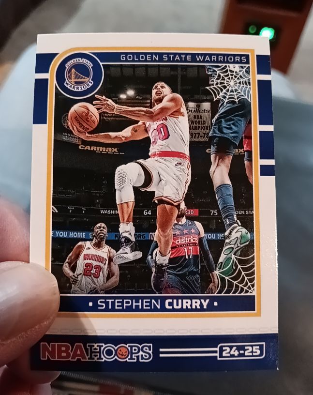 2024-25 Panini Haunted Hoops #22 Stephen Curry — front