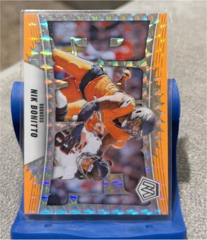 2025 Panini Mosaic Bang! #5 Nik Bonitto — front