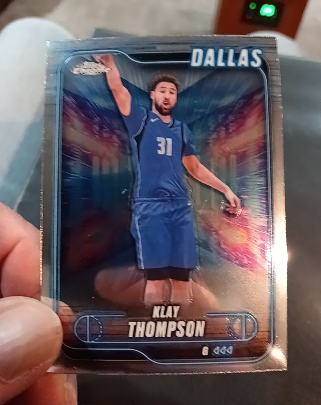 2024-25 Topps Chrome #178 Klay Thompson — front