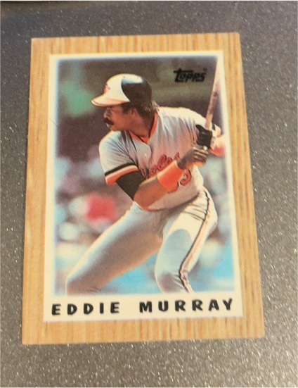1987 Topps Mini Leaders #39 Eddie Murray Baltimore Orioles — front