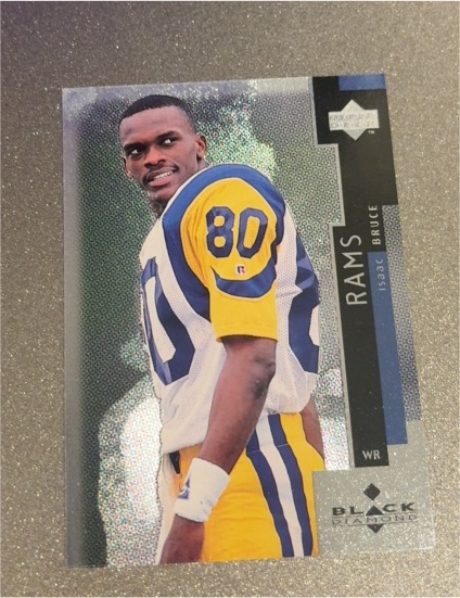 1998 Upper Deck Black Diamond #20 Isaac Bruce — front