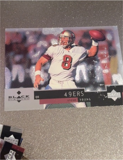 1998 Upper Deck Black Diamond #73 Steve Young — front
