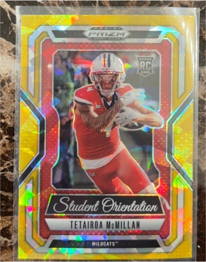 2025 Panini Prizm Draft Picks #17 Tetairoa McMillan Student Orientation — front
