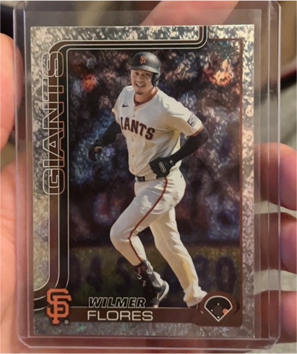 2025 Topps Update Series #US160 Wilmer Flores — front