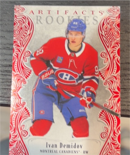 2025-26 Upper Deck Artifacts #174 Ivan Demidov Rookie — front