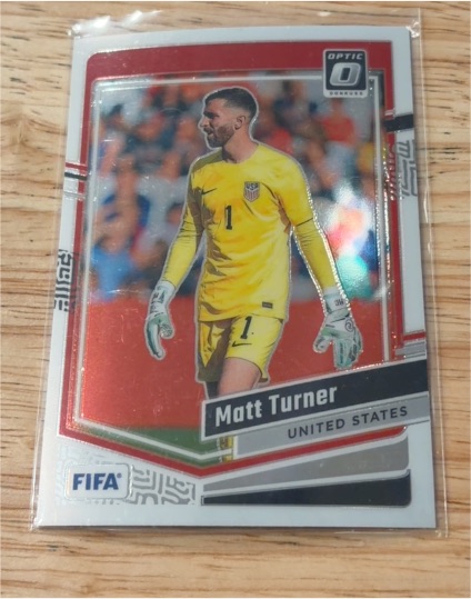 2023-24 Panini Donruss Optic #60 Matt Turner — front