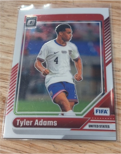 2024-25 Panini Donruss Optic #5 Tyler Adams — front