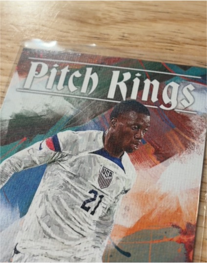 2023-24 Panini Donruss Soccer Pitch Kings #16 Timothy Weah — front