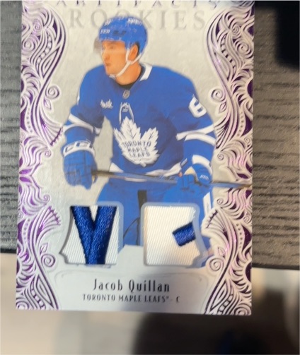 2025-26 Upper Deck Artifacts #181 Jacob Quillan — front