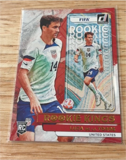 2022-23 Donruss Soccer Rookie Kings #25 Luca de la Torre — front