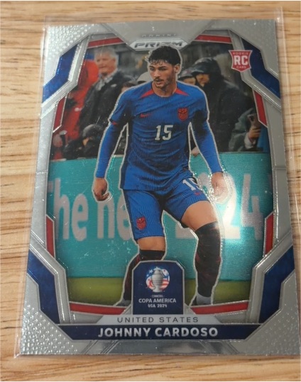 2024 Panini Prizm Copa America #155 Johnny Cardoso — front