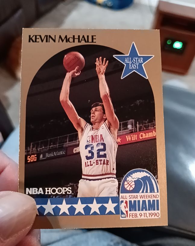 1990 NBA Hoops #6 Kevin McHale All-Star East — front