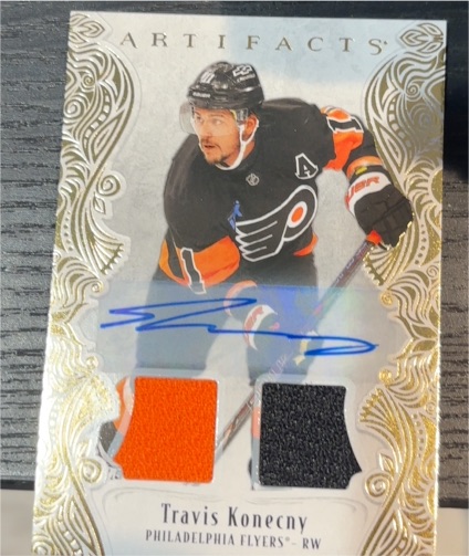 2025-26 Upper Deck Artifacts #124 Travis Konecny — front