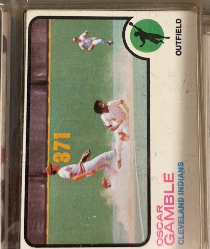 1973 Topps #372 Oscar Gamble — front
