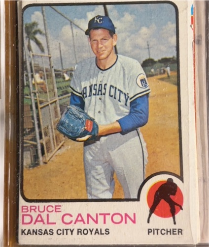 1973 Topps #487 Bruce Dal Canton — front