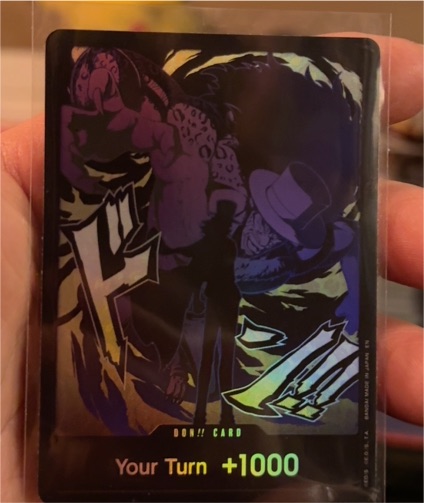 2025 One Piece DON!! Card #PRB-02 Rob Lucci — front