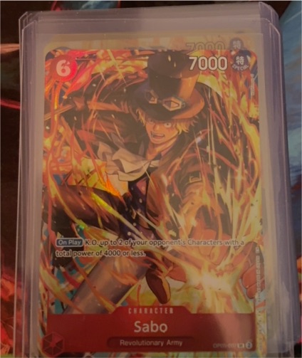 2024 One Piece OP05-007 Sabo — front