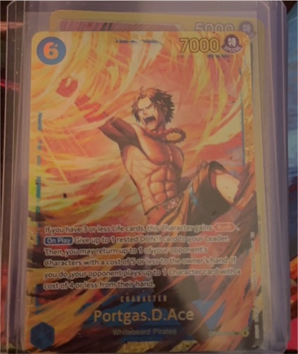 One Piece Card Game OP13-119 Portgas D. Ace — front