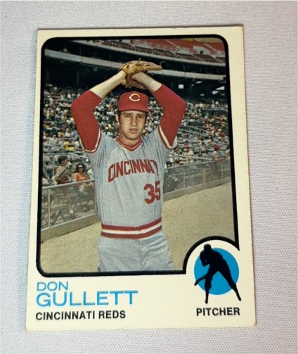 1973 Topps #595 Don Gullett — front