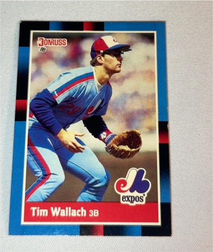 1988 Donruss #222 Tim Wallach — front