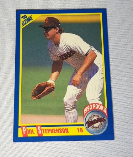 1990 Score #642 Phil Stephenson — front