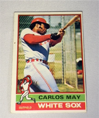 1976 Topps #110 Carlos May — front