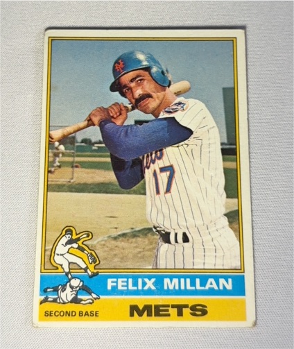1976 Topps #245 Felix Millan — front