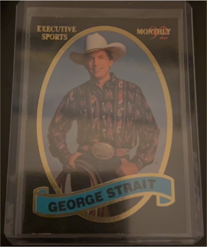 1992 Executive Sports Monthly #71 George Strait — front