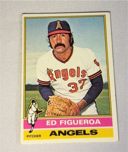 1976 Topps #27 Ed Figueroa — front