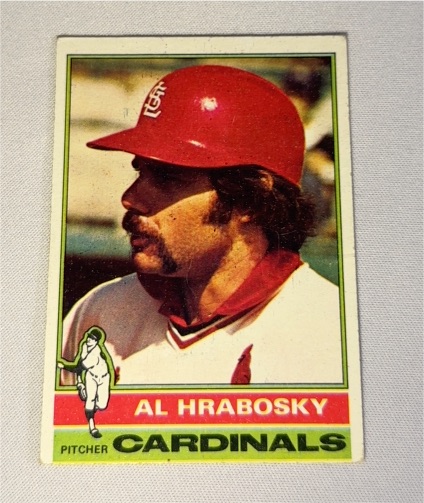 1976 Topps #315 Al Hrabosky — front