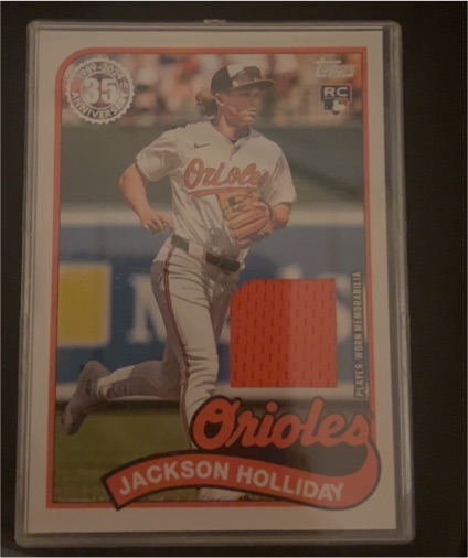 2024 Topps Update #89RU-JH Jackson Holliday — front