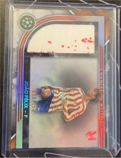 2022 Topps Museum Collection Momentous Material Jumbo Relics #DT-8 João Félix — front