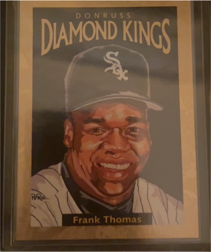 1996 Donruss Diamond Kings #DK-1 Frank Thomas — front
