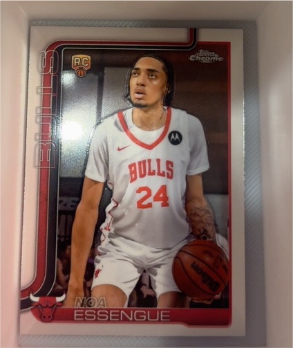 2025-26 Topps Chrome #262 Noa Essengue — front
