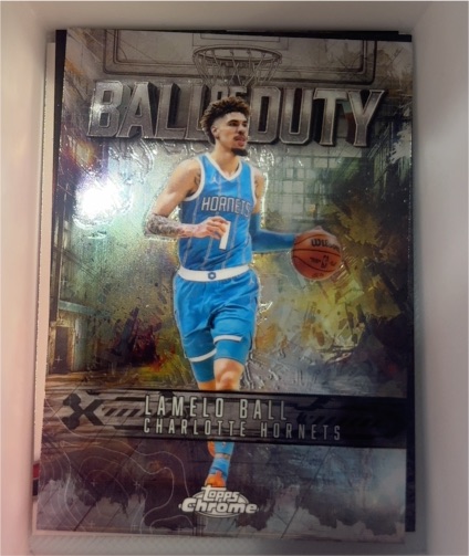 2025-26 Topps Chrome #BD-13 LaMelo Ball — front