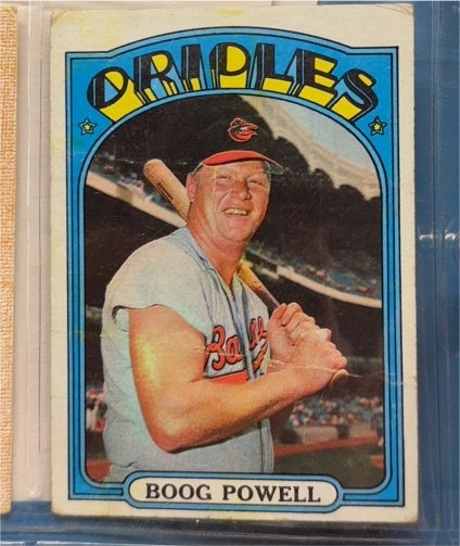 1972 Topps #250 Boog Powell — front