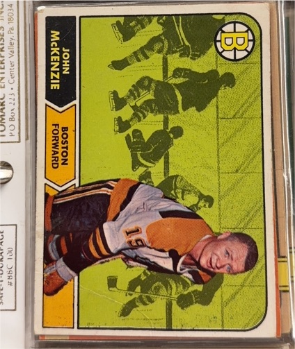 1968 Topps #138 John McKenzie — front