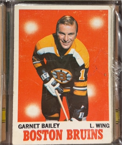 1970-71 O-Pee-Chee #10 Garnet Bailey — front