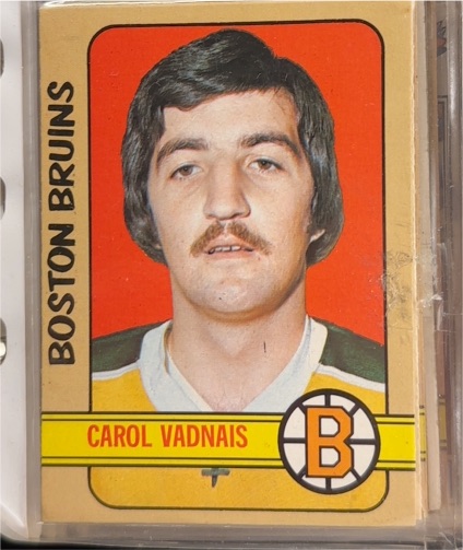 1972 Topps #85 Carol Vadnais — front